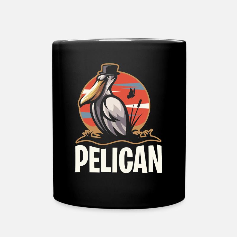 Pelikan - Tasse einfarbig - Schwarz