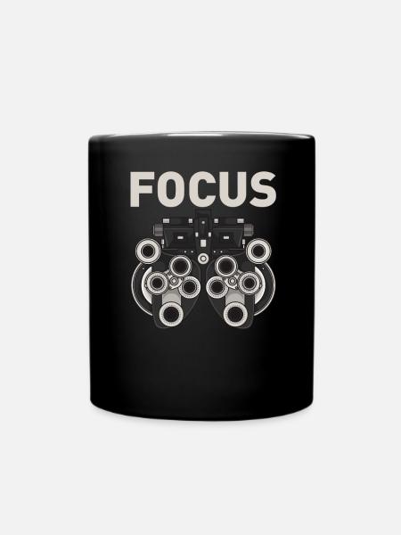 Ophtalmologiste opticien - Mug uni - noir
