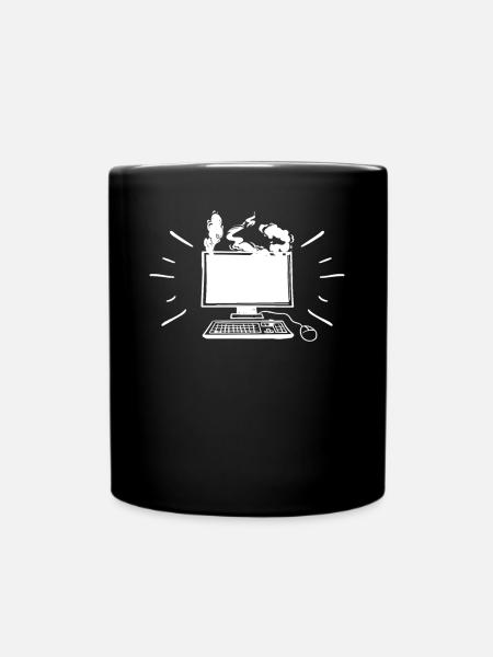 Informatiker - Tasse einfarbig - Schwarz