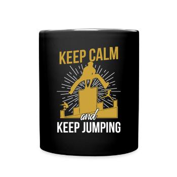 Parkour Sport Freerunning Quiet - Mug uni - noir - Devant