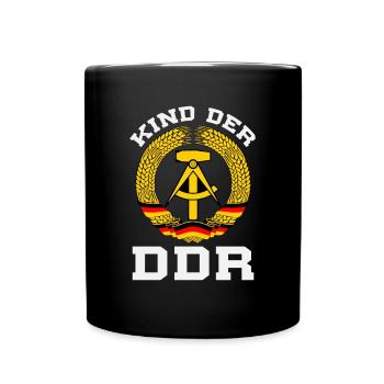 Kind Der DDR - Tasse einfarbig - Schwarz - Vorne