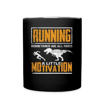 course - Mug uni - noir - Devant