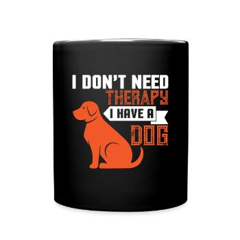 Amateurs de chiens, sports canins, école canine - Mug uni - noir - Devant