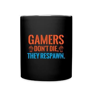 GAMER GAME LOVER GAME PARTY - Tasse einfarbig - Schwarz - Vorne