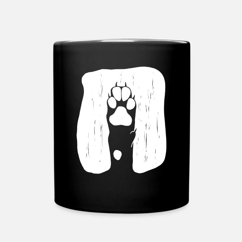 Patte de chien - Mug uni - noir