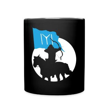 Osman Kurulus Ertugrul Bey Kayi Flag Ottoman Lover - Full Colour Mug - black - Front