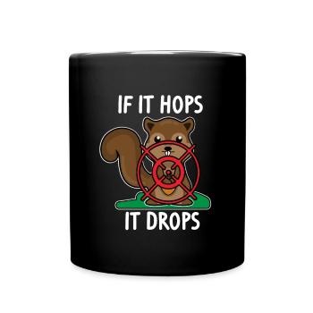 Squirrel Hunter Squirrel Rodent Jokes - Mug uni - noir - Devant