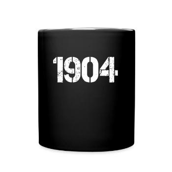 Schalke - Tasse einfarbig - Schwarz - Vorne