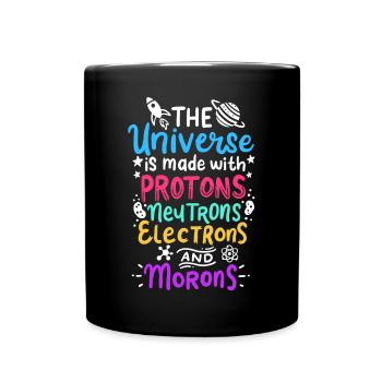 Science chemistry physics - Full Colour Mug - black - Front
