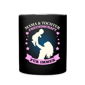 Cadeau de maman Fête des Mères Dames - Mug uni - noir - Devant