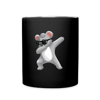 Dabbing Koala Bear from Funny Children's Koala Bear - Full Colour Mug - black - Front