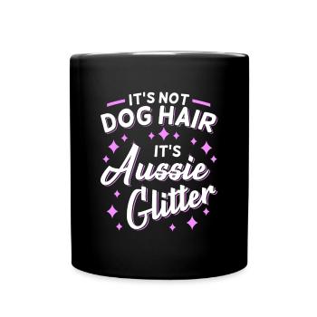 Australie Shepherd maman maîtresse chien - Mug uni - noir - Devant