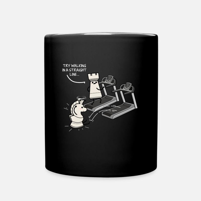 Joueur d'échecs maître d'échecs échecs - Mug uni - noir