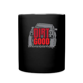 Funny Off Road Racing Tshirt 4x4 Offroad Gift Mud - Full Colour Mug - black - Front