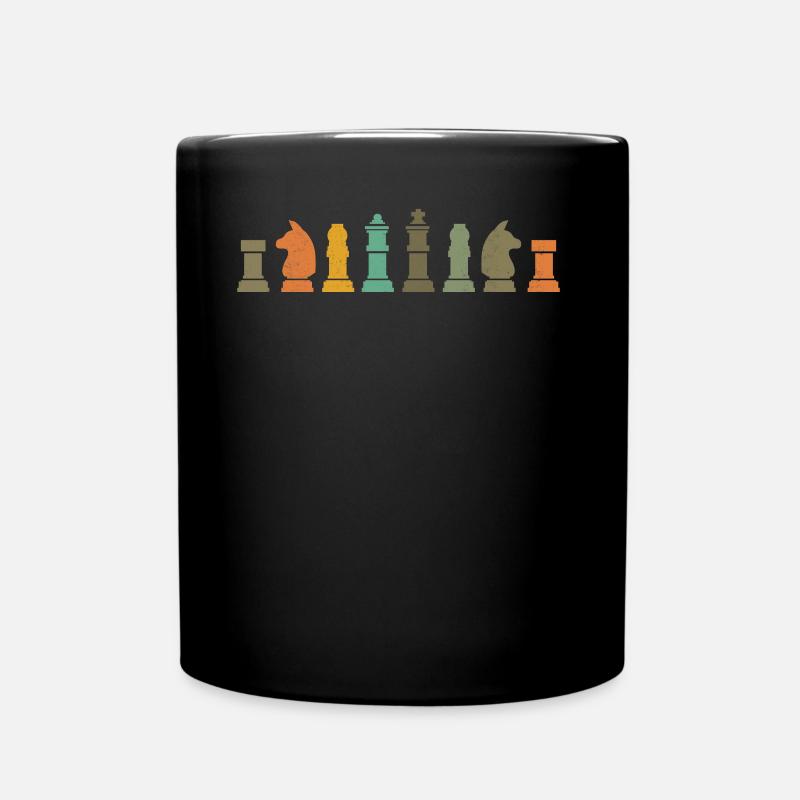 Chess player chess master chess - Full Colour Mug - black
