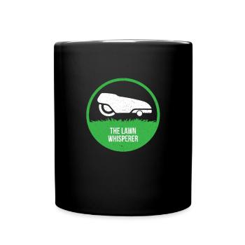 Robot tondeuse à gazon - The Lawn Whisperer - Mug uni - noir - Devant