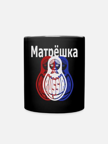 Matryoshka, russe - Mug uni - noir
