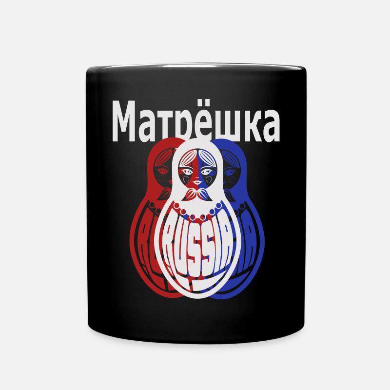 Matryoshka, russe - Mug uni - noir