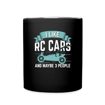 Remote controlled car rc car gift - Full Colour Mug - black - Front
