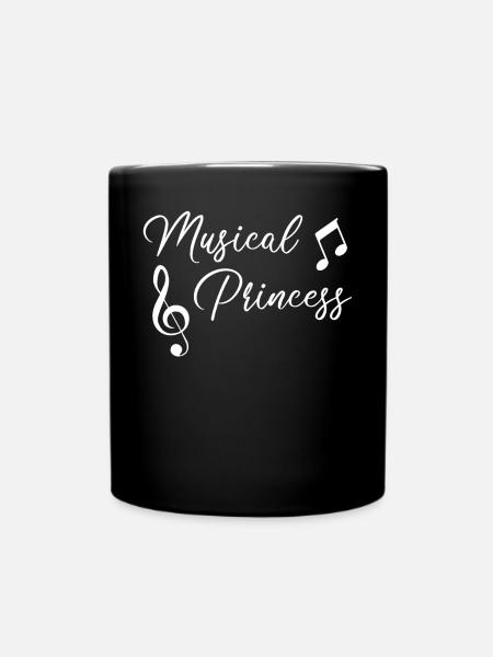 Musical Princess Gesang Tanz Geschenk Musiktheater - Tasse einfarbig - Schwarz