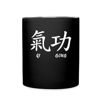 Yoga Qigong Qi Gong Tai Chi Thai Chigong - Mug uni - noir - Devant