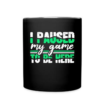 Jeux vidéo - Mug uni - noir - Devant