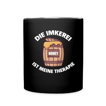 Die Imker - Tasse einfarbig - Schwarz - Vorne