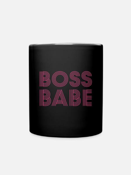 Boss babe - Full Colour Mug - black