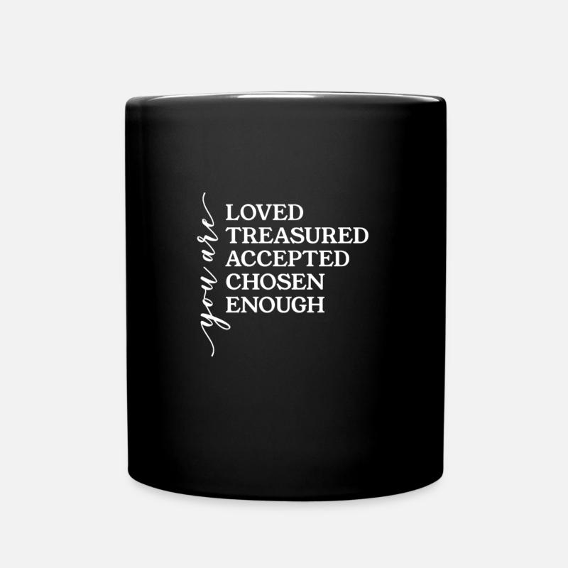 Chosen & Christlicher Glaube - Tasse einfarbig - Schwarz