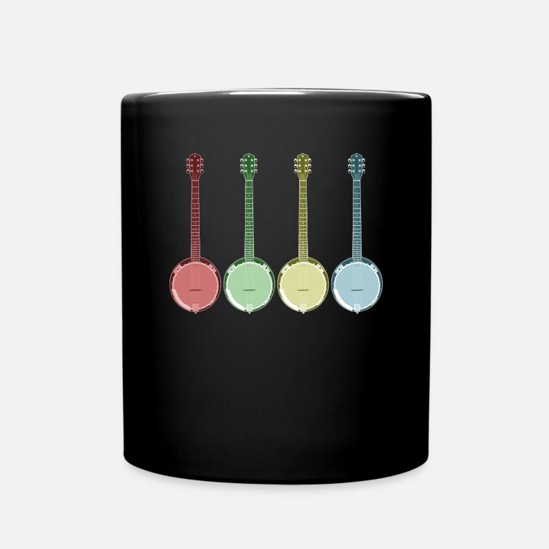 Banjo - Tasse einfarbig - Schwarz