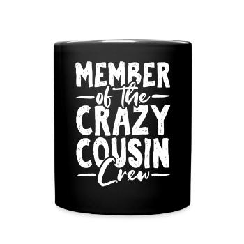 Cousin - Mug uni - noir - Devant
