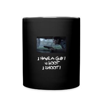 Ellie, The Last of, us, FIREFLIES - Full Colour Mug - black - Front