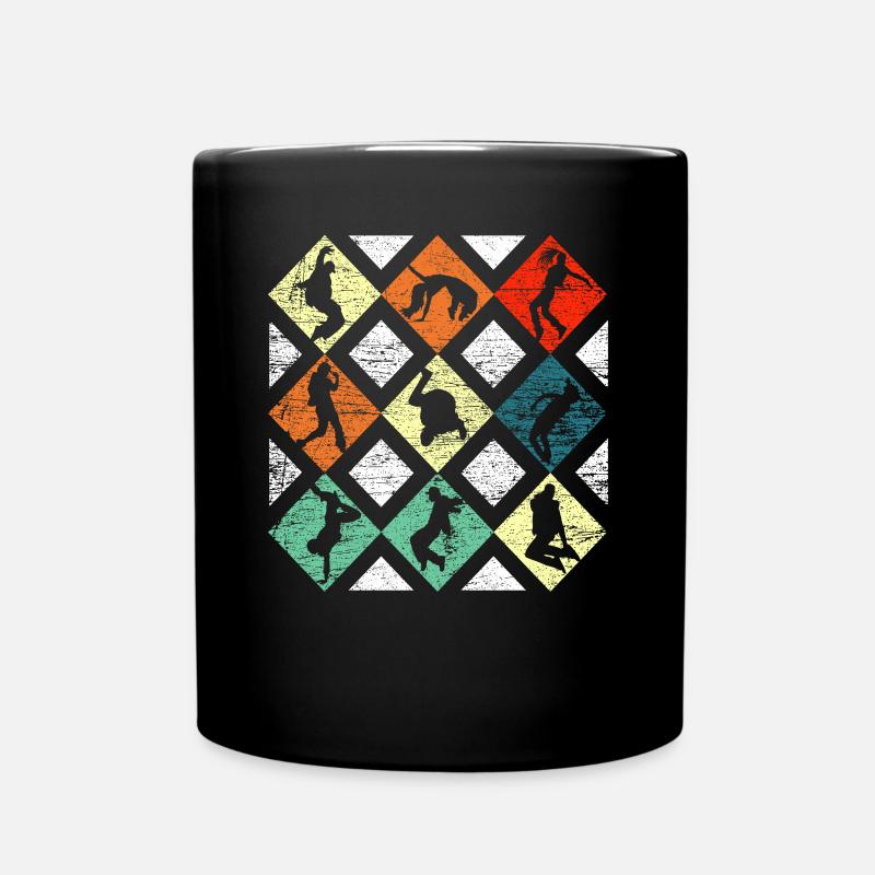 Break Dance - Full Colour Mug - black