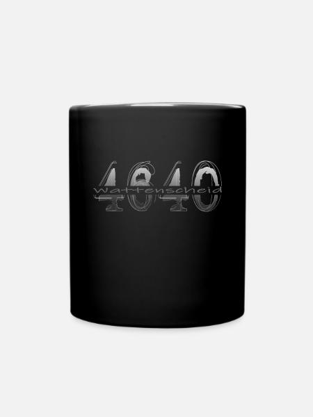 4640 Wattenscheid Ruhrpott Bochum - Tasse einfarbig - Schwarz