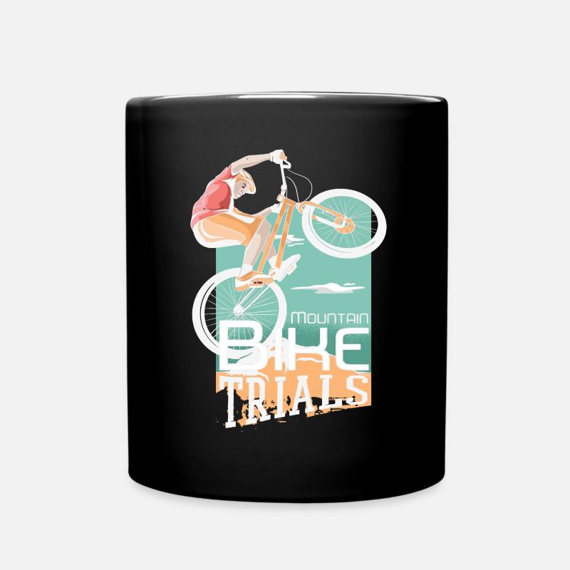 Trial de VTT - Mug uni - noir