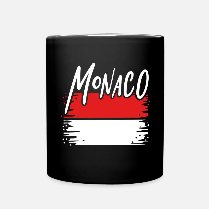 Principauté de Monaco - Mug uni - noir