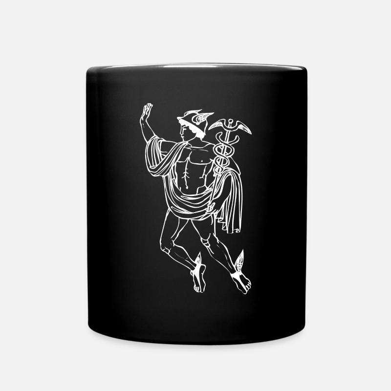 ERMETE - Tazza monocolore - nero