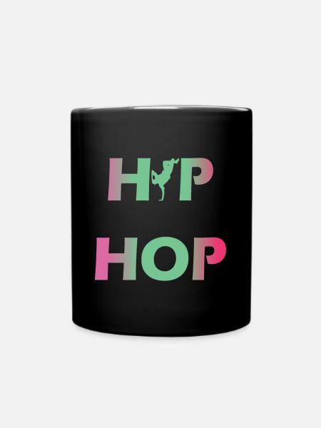 HipHop - Tasse einfarbig - Schwarz