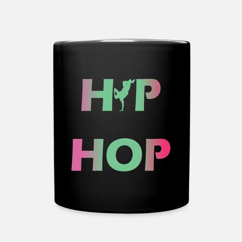 HipHop - Tasse einfarbig - Schwarz