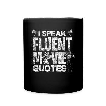 Citations de film - Mug uni - noir - Devant