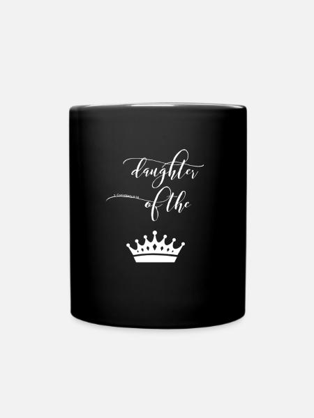Fille du Roi Enfant de Dieu Chrétiennes - Mug uni - noir