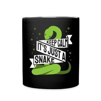 C'est juste un serpent serpent herpétologie Ge - Mug uni - noir - Devant