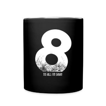 V8 Powered V Motor Muscle Car Pick-up SUV Fan - Mug uni - noir - Devant