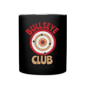 Gift for archery for target shooting - Full Colour Mug - black - Front