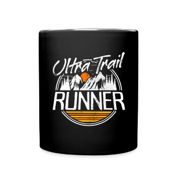 Ultra Trail Running Traillauf Ultra Trail Runner - Mug uni - noir - Devant