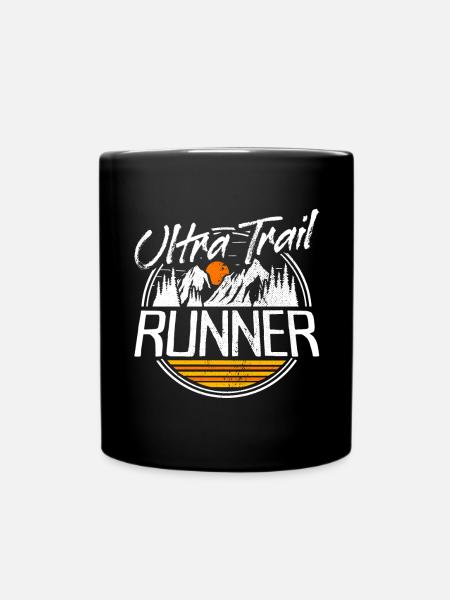 Ultra Trail Running Traillauf Ultra Trail Runner - Mug uni - noir