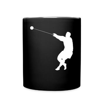 Marteau lancer marteau lanceur lourd athlétisme cadeau - Mug uni - noir - Devant
