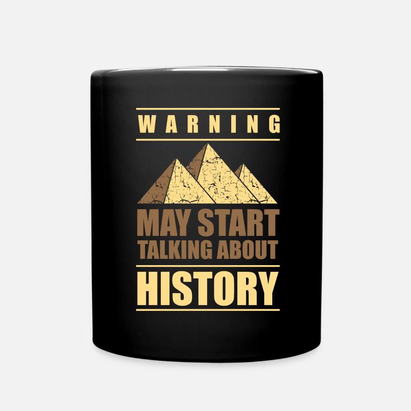 Fachlehrer für Geschichte Historiker Geschenk - Tasse einfarbig - Schwarz