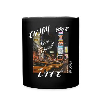 New York City - Mug uni - noir - Devant