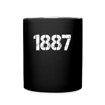 Hamburg Hansestadt - Tasse einfarbig - Schwarz - Vorne